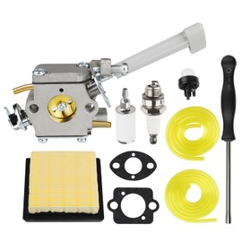 SIMPERAC 308054079 Carburetor for Ryobi BP42 Carburetor RY08420 RY08420A BP42 Backpack Blower Engine with BP 42 Air Filter Parts