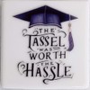 Fine Bone China Fridge Magnet (53 x 53 mm) (Graduation