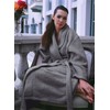 Plush Microfiber Fleece Robe | Super Soft & Warm |