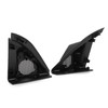 2pcs Car Door Tweeter Speaker Cover Trim Loudspeaker Decor Replacement
