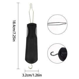 TSHAOUN Knopf-Haken und Reißverschluss-Knöpfe, Reißverschlusshilfe Anziehhilfe,Reißverschluss Pull Helfer Einhand-Knopf-Hilfsmittel, Knöpfhilfen Zipper Pull Helper Anziehhilfe Knopfhaken