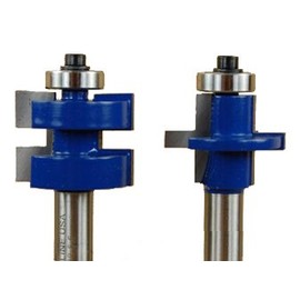 Woodline WL-1338-5.5mm Undersized Tongue and Groove Router Bit Set, 1/2-Inch Shank