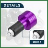 Motoforti Motorcycle Handlebar End Plug Aluminum Alloy 7/8" 22mm 30mm