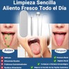 Jasinber Set de 3 Cepillo de Lengua de Acero Inoxidable