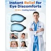 3D Contoured Cooling Eye Mask for Puffy Eyes Migraines (2