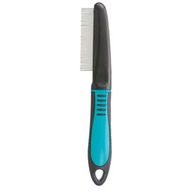 TRIXIE Pet Grooming Flea Comb, For Cats, Dogs, and Small Animals, Removes Fleas, Flea Eggs and Other Debris, 8" (21cm)
