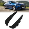 Gloss Black Front Bumper Fog Grille Ari Vent Cover Trims