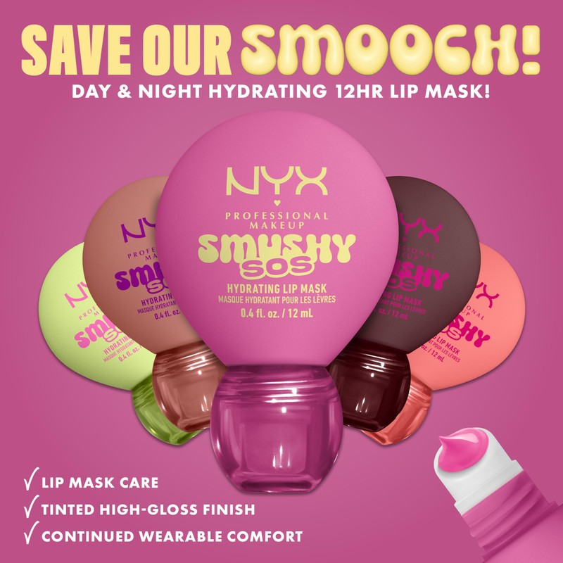 NYX Professional Makeup SOS HYDRATING LIP MASK PEACH