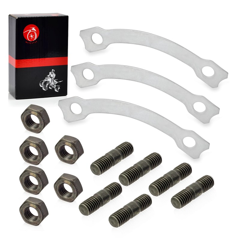 Sprocket Hub Locking Stud Nut Washer Kit For YAMAHA Blaster