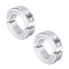 QUARKZMAN 2 pieces double split clamping ring for 1 inch