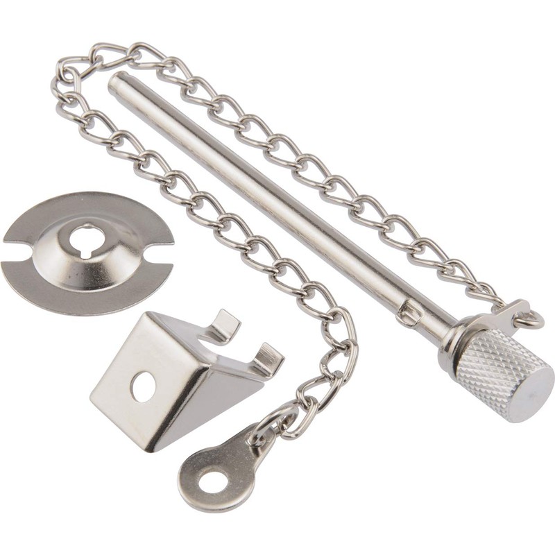 Hardware Essentials 852224 Patio Door Security Pin, Silver