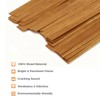 100 Pcs Wood Wicks, Thicken Wooden Candle Wicks for Candle