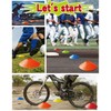SPEEDMARK Marker Cones Set, Training Cones, Soccer Futsal, Orange with
