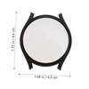 WOONEKY 3pcs Full Coverage Watch Cases Tempered Screen Protectors for