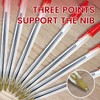 10 Pack Red Ballpoint Pens – 1.0mm Medium Tip Biros