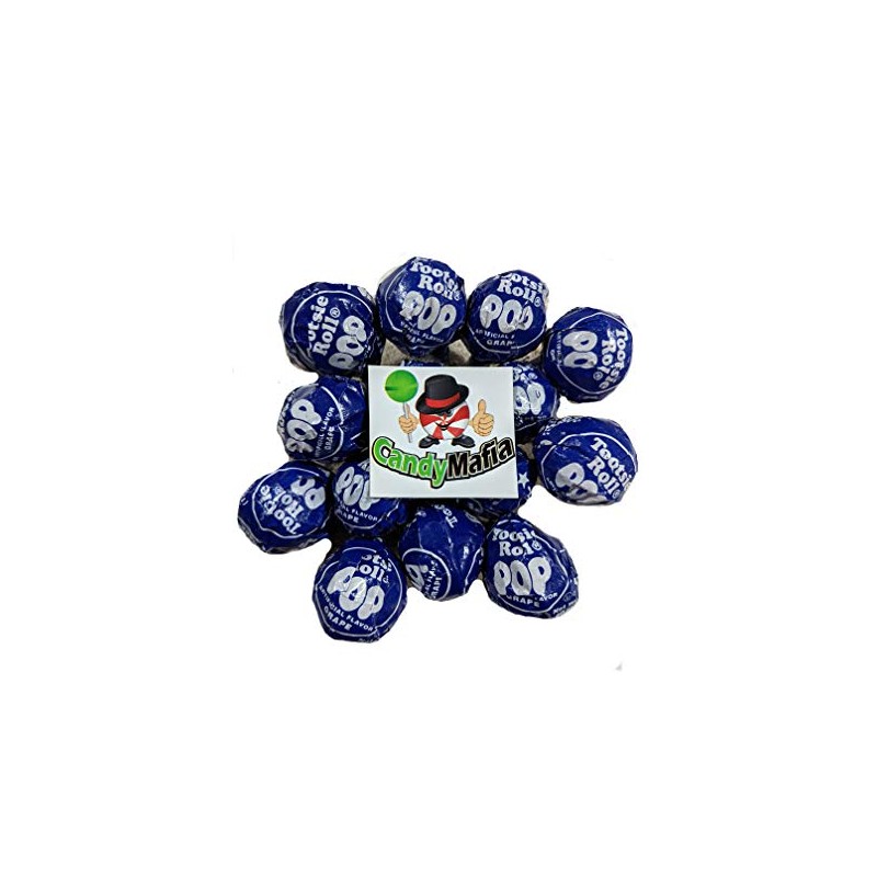 Tootsie Pop Grape Tootsie Pops 30 Count + Magnet