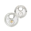 Zarker G70 Heavy Duty Stainless Steel Keyed Discus Padlock –