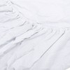Fitted Crib Sheet Full Cotton Crinkle Fabric Soft Breathable Comfortable