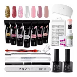 Zovni Kit 20 Lámparas Led De 10w De Polygel Para Extensiones
