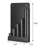 GUORUNJIA Cable Tie Organizer Holder,Steel Material（Black）