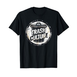 Vintage Trash Culture Logo Grunge Style Urban Fashion T-Shirt