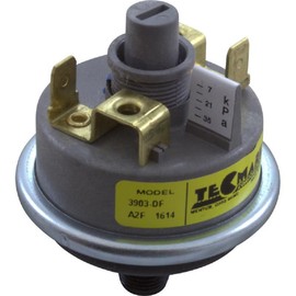 Pressure Switch 3903-DF, 1A, Tecmark, 1/8" mpt, SPST, Field Adj