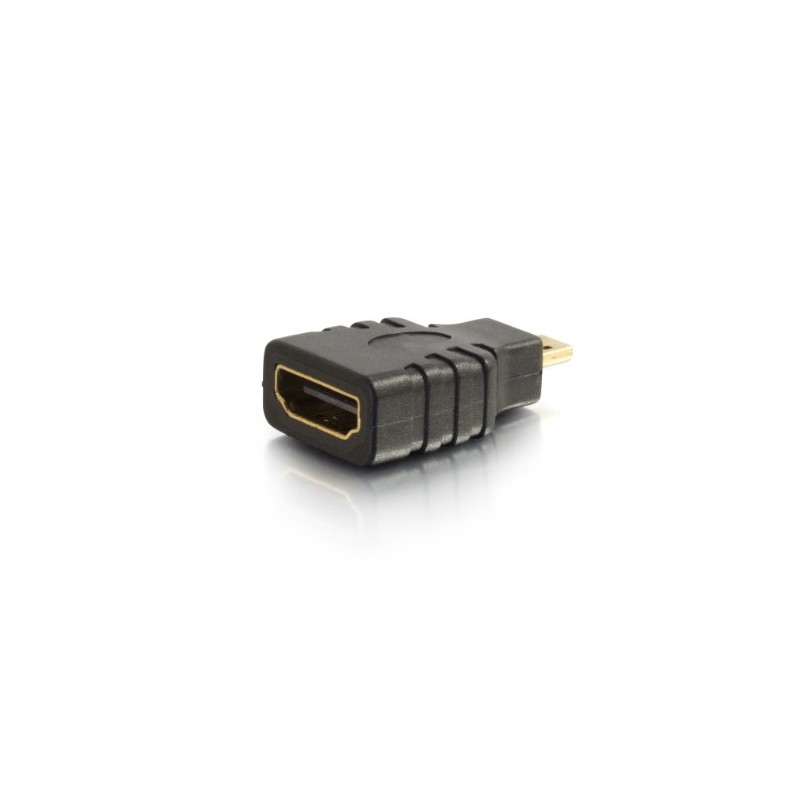 C2G Micro HDMI to HDMI, HDMI Adapter, Black, Cables to