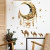 Eid Mubarak Wall Stickers Moon Star Camel Wall Decals Ramadan