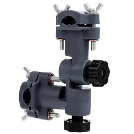 Hemoton Fishing Umbrellas Balcony Fishing Rod Holder Umbrella Stand Parasol Holder Fixed Clip Portable Adjustable Umbrella Stand Clamp Fishing Holder