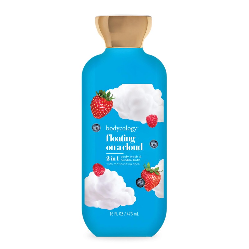 Bodycology 2 en 1 Body Wash Baño de Burbujas, Floating