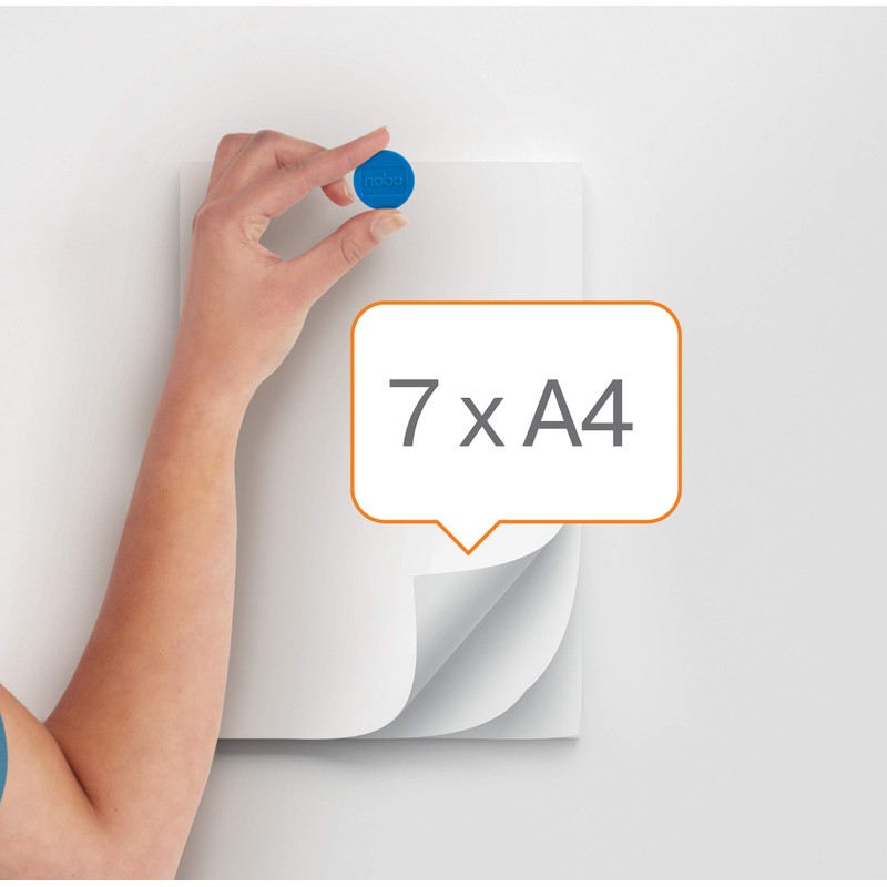 Nobo Magnetic Whiteboard Magnets, 32 mm, Pack of 10, 1915304,