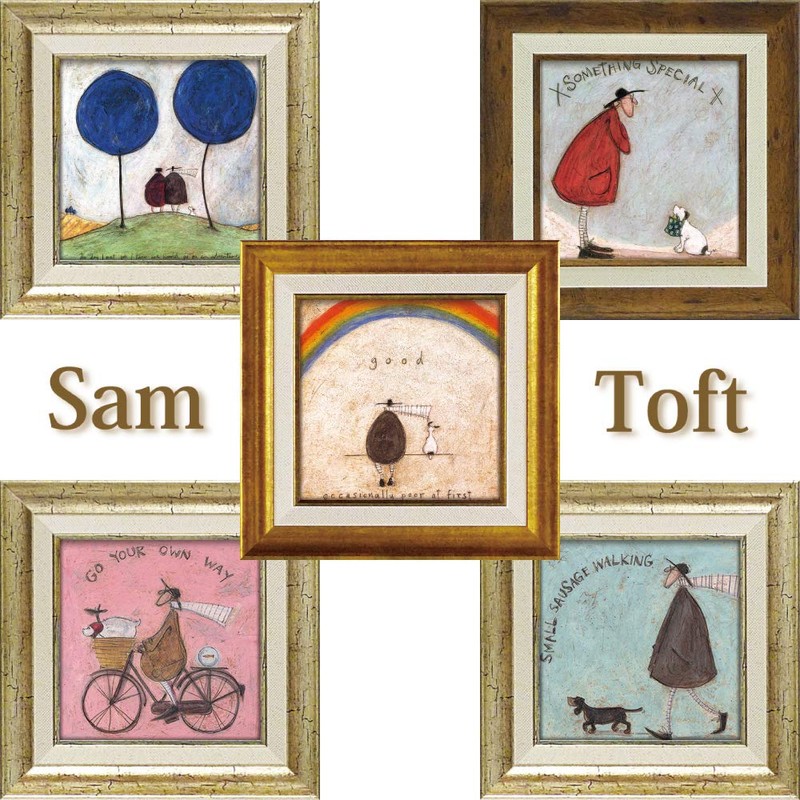Upower ST-04002 Art Frame Sam Toft "My Day" w23.5 x