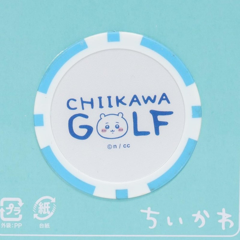 Chiikawa Golf Marker Casino Marker Hachiware 2409-CKG009 HATI