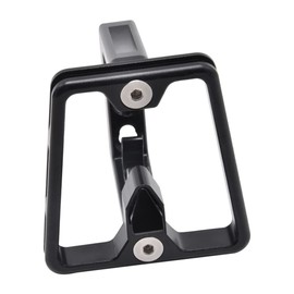 Litepro Folding Bicycle Split Pig Nose Pad Aluminum Alloy 3 Hole Front Shelf Front Bracket For Brompton (Black)
