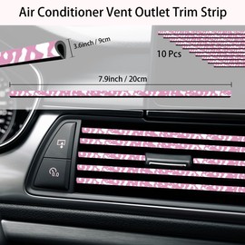 DGDRHZ License Plate for Cow Print 18 Pcs car Accessories Cow Print License Plate Cover Car Tag Frames for Women Compatible All Vehicle License Plate Tag Cover Fit Accessories Included (Pink Cow)