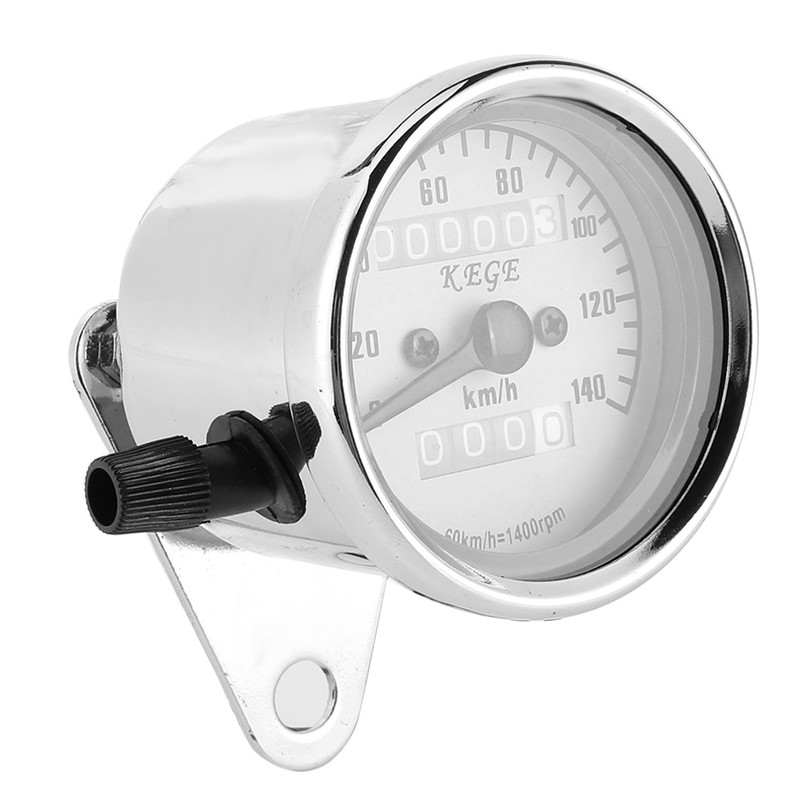Universal Motorcycle Speedometer Odometer 12V Night Viewing Meter Kilometer Table
