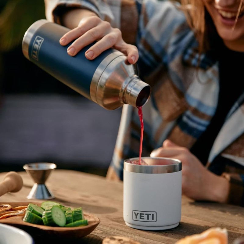 YETI Rambler 20 oz Cocktail Shaker, Stainless Steel, Vacuum Insulated,