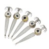 5pcs LED Octopus Hook Strong Penetration High Carbon Steel Electronic
