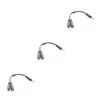 Gatuida 3pcs Headset Splitter Adapter Position to and Microphone Ports