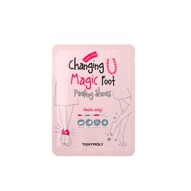 TONYMOLY Changing U Magic Foot Peeling Shoes - Heels Only, 1 Pair