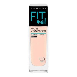 Base De Maquillaje Maybelline Fit Me Matte 30ml