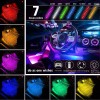 CHUSYYRAY RGB LED Glow Car Interior Lamp Under Dash Footwell