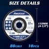 Flap Discs 115mm 80 Grit Grinding Discs T29 for Angle