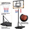 Yaheetech Portable Basketball Hoop System Basketball Goals Set Freestanding Basketball
