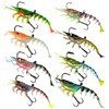 Hviomru Super Durable TPE Fishing Lures for Crappie, Trout, Walleye