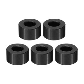 PATIKIL M6 Aluminium Spacer, Pack of 5 Metal Spacers, Aluminium 1/4 Inch ID x 1/2 Inch OD x 1/4 Inch L, Aluminium Spacer Screw Stand, Round for 1/4 Inch or M6 Screw Bolts