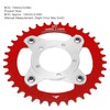 104BCD Electric Bike Chainring and Adapter 38T Aluminum Alloy CNC