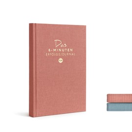 The 6-minute success journal PUR (the successor version), achieve focus and calm, 6 minutes daily for more motivation, mindfulness and success (antique pink, German)