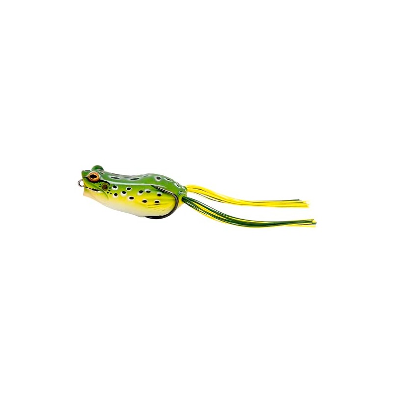 Savage Gear Hop Popper Frog Lure: Green Leopard