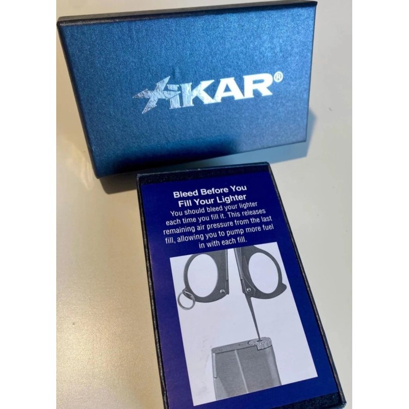 XIKAR La Aurora Cigar Lighter - Windproof Refillable Butane Torch